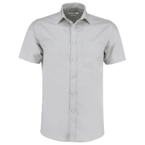 Kustom Kit KK141 Short Sleeve Tailored Poplin Shirt Cressco