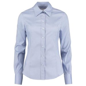 Kustom Kit KK702 Ladies Long Sleeve Corporate Oxford Shirt Cressco
