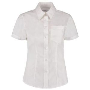 Kustom Kit KK719 Ladies Premium Short Sleeve Tailored Oxford Shirt Cressco