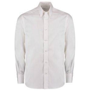Kustom Kit KK188 Premium Long Sleeve Tailored Oxford Shirt Cressco