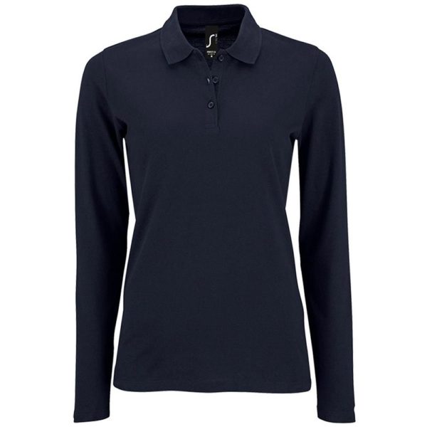 SOL'S Ladies Perfect Long Sleeve Piqué Polo Shirt 02083 Cressco