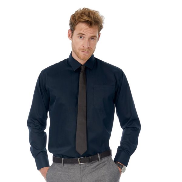 Men's Sharp Long Sleeve Twill Shirt SMT81 Cressco