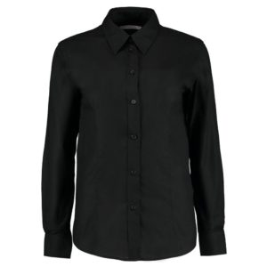 Kustom Kit KK361 Ladies Long Sleeve Tailored Workwear Oxford Shirt Cressco
