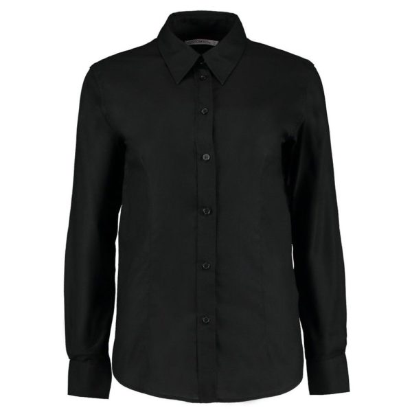 Kustom Kit KK361 Ladies Long Sleeve Tailored Workwear Oxford Shirt Cressco
