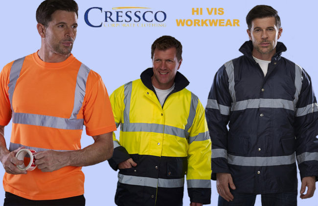HiVisfinalimage Cressco Corporate Clothing HI VIS Workwear