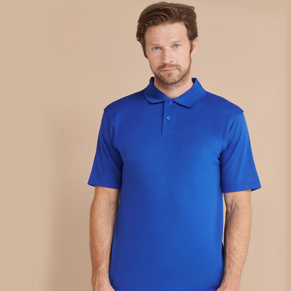 Henbury Coolplus Wicking Pique Polo Shirt Cressco Corporate Clothing