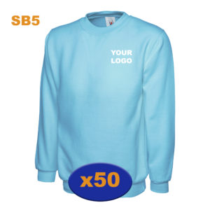 Spring Workwear Bundle 5 50 x Sweatshirts Cressco Corporate Clothing