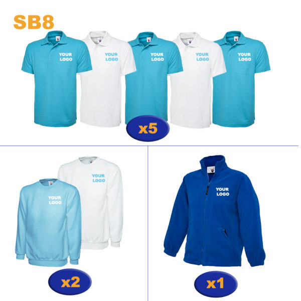 SB8 Spring Workwear Bundle Extra Lightweight Top Mix Cressco Corporate Clothing