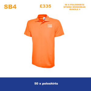50 x Polo Shirts Spring Workwear Bundle 4 Cressco Corporate Clothing