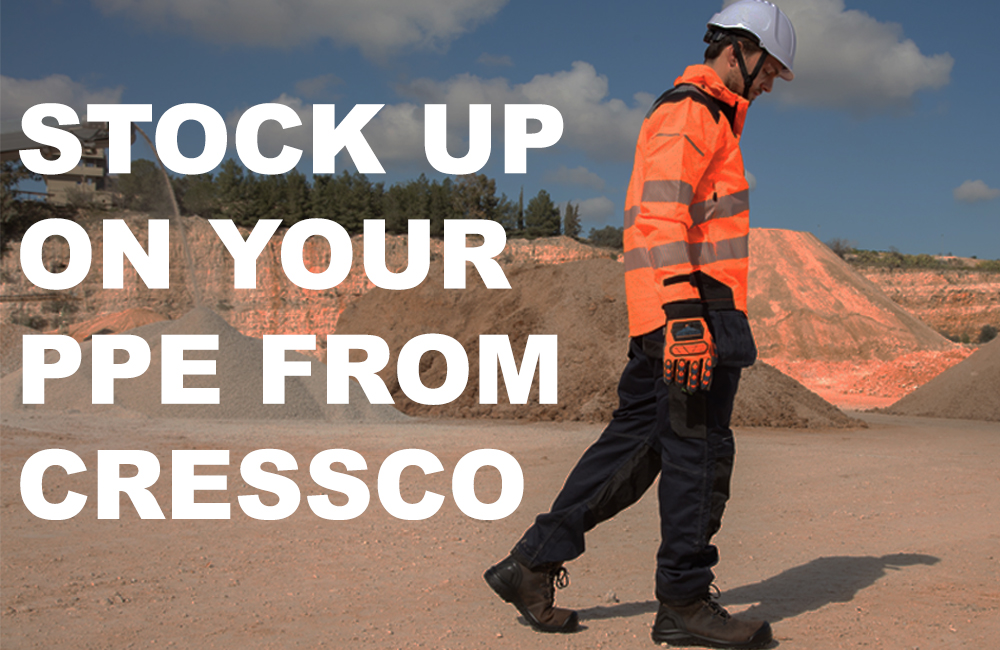 PPE Banner image PPE Cressco Corporate Clothing