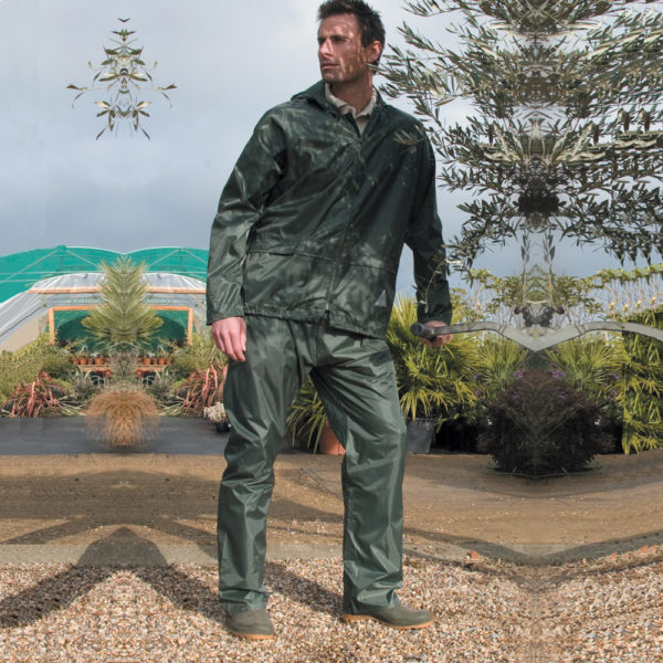 rs95 Waterproof Jacket/ Trouser Suit in Carry Bag Cressco Corporate Clothing