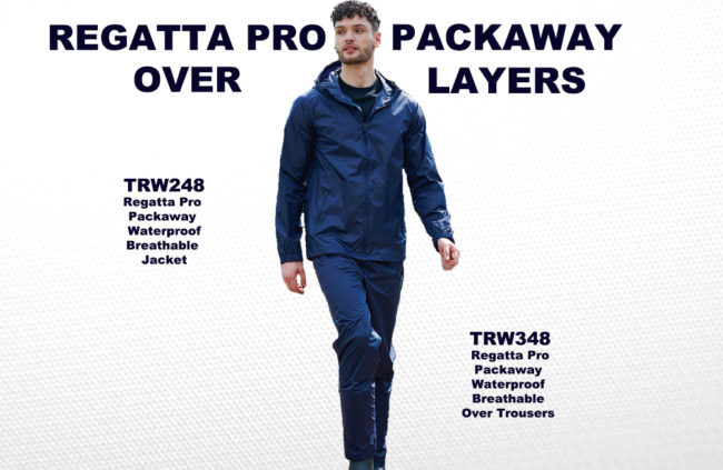 Regatta Pro Packaway Waterproof Over Layers