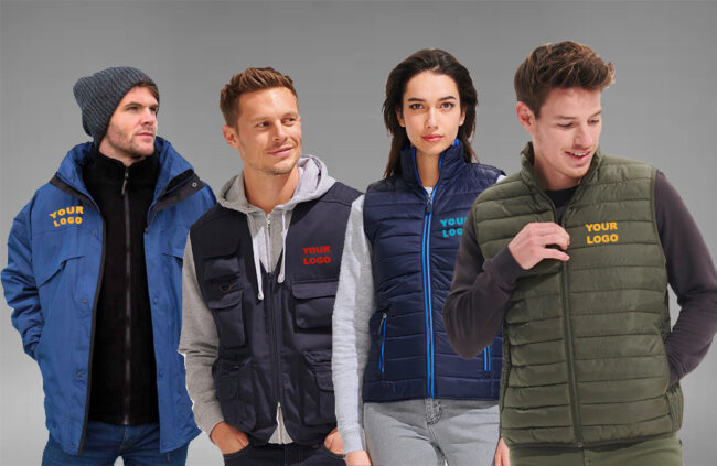 Branded Gilet Jackets and Winter Workwear