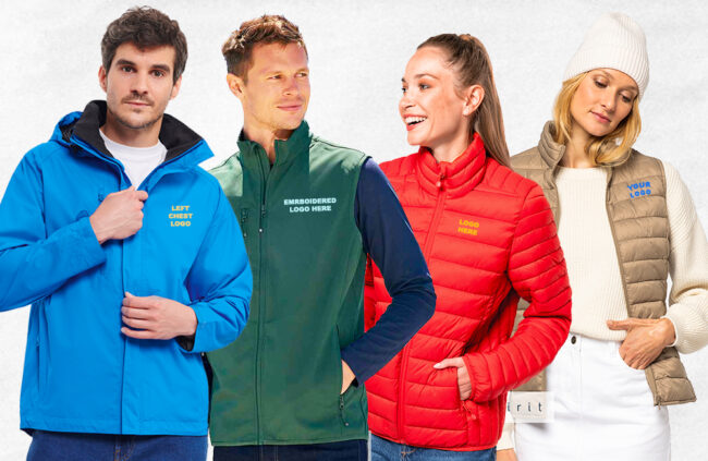Branded Jackets and Gilets Cressco Corporate Clothing